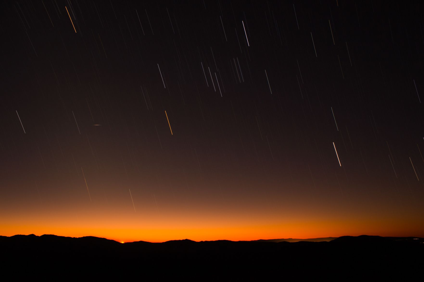 Meteor shower unsplash